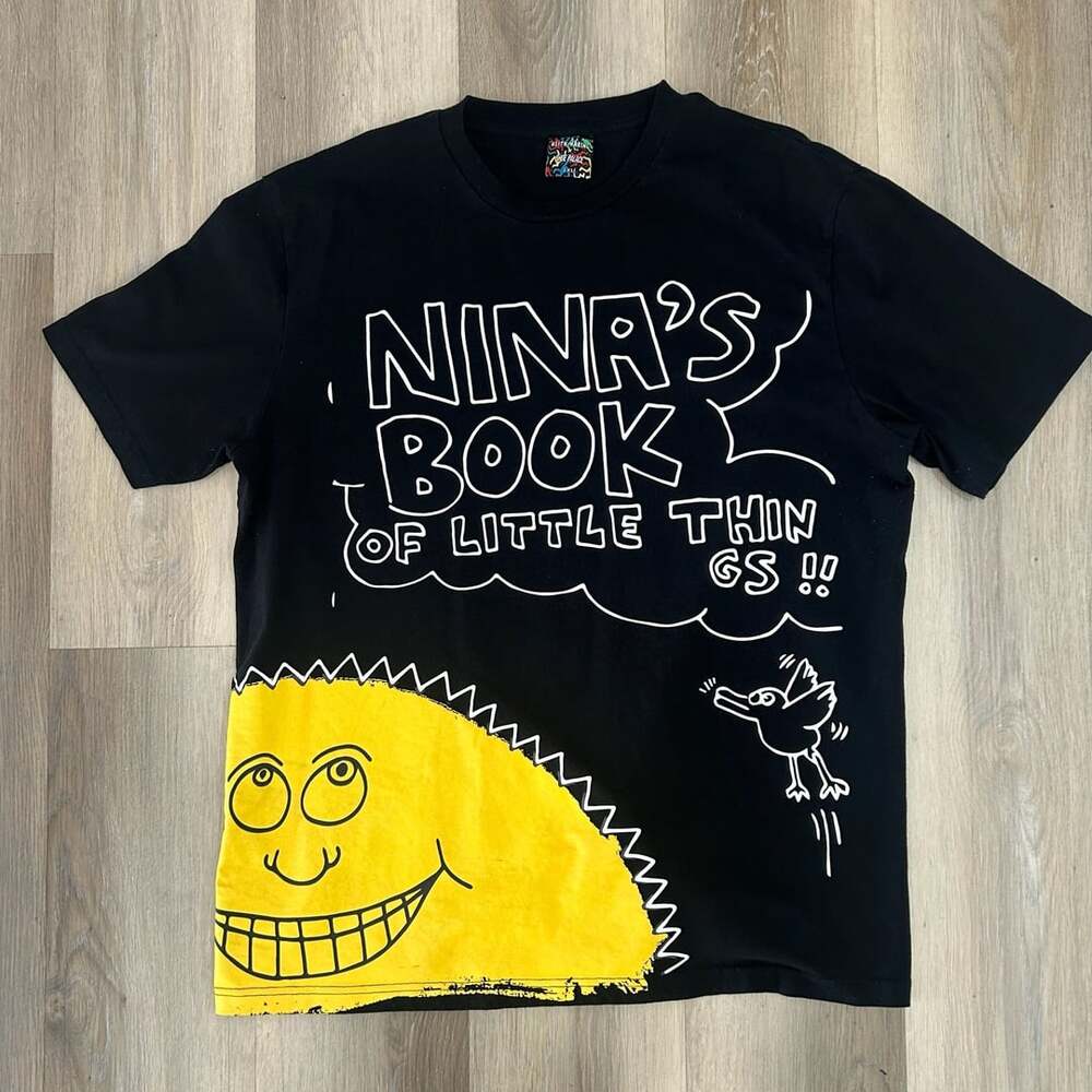 Keith Haring X Shoe Palace Nina's Book Of Little Things T-Shirt 2XL Black